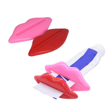 Load image into Gallery viewer, 2/6Pcs Red Pink Sexy Lips Shape Toothpaste Tube Squeezer Bathroom Home Tube Rolling Holder Easy Toothpaste Dispenser Supplies