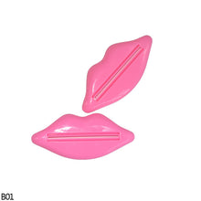 Load image into Gallery viewer, 2/6Pcs Red Pink Sexy Lips Shape Toothpaste Tube Squeezer Bathroom Home Tube Rolling Holder Easy Toothpaste Dispenser Supplies