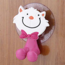 Load image into Gallery viewer, Cartoon sucker toothbrush holder suction hooks Multifunctional Animal suction cup Children bathroom set accessories Eco-Friendly