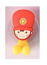Load image into Gallery viewer, Cartoon sucker toothbrush holder suction hooks Multifunctional Animal suction cup Children bathroom set accessories Eco-Friendly