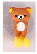 Load image into Gallery viewer, Cartoon sucker toothbrush holder suction hooks Multifunctional Animal suction cup Children bathroom set accessories Eco-Friendly