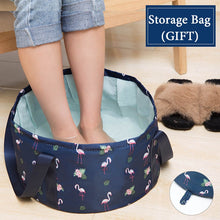 Load image into Gallery viewer, Foldable Basin Travel Camping Washbasin Bucket Fishing Folding Basin Foot Bath Sink Washing Basket Spa Foot Bath Bucket