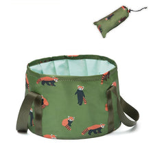 Load image into Gallery viewer, Foldable Basin Travel Camping Washbasin Bucket Fishing Folding Basin Foot Bath Sink Washing Basket Spa Foot Bath Bucket
